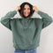 Urban Crop Hoodie Women Green Bay