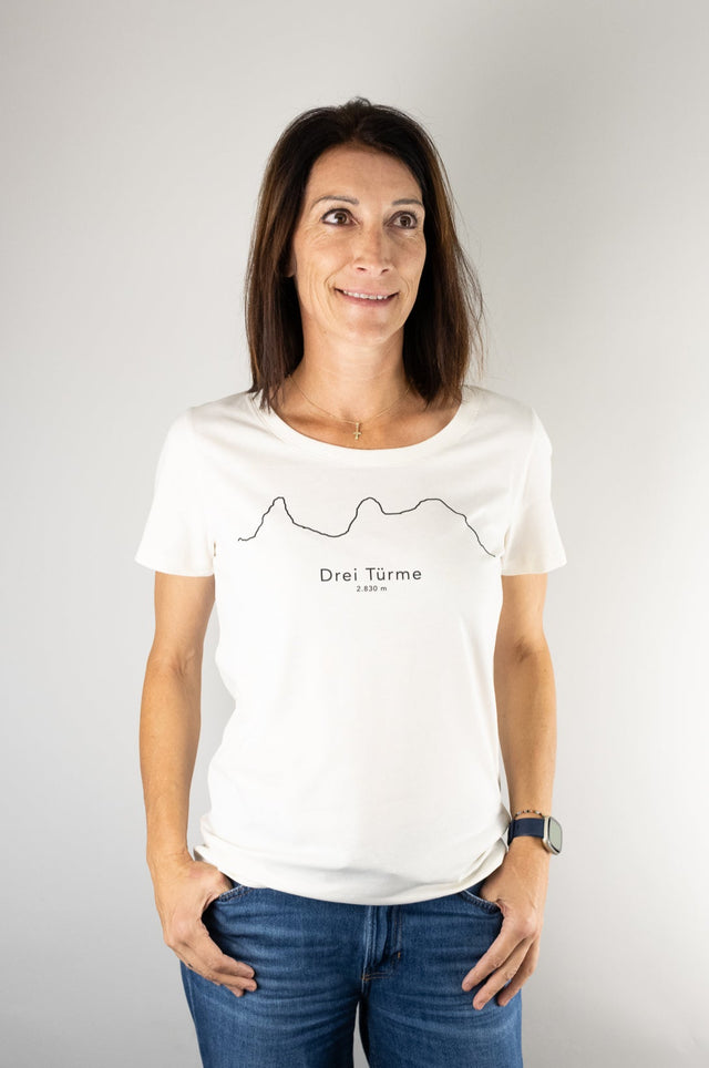 Drei Türme T-Shirt Women Cream