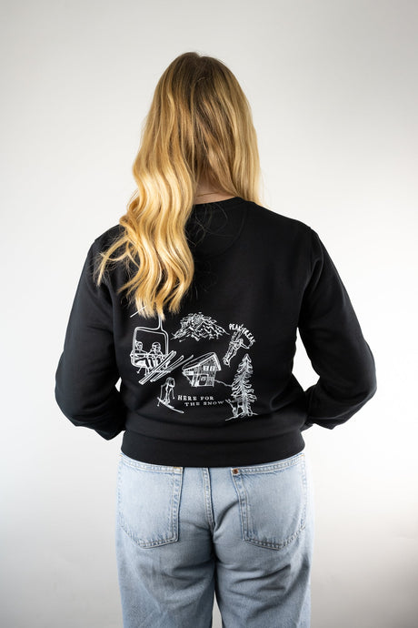 Winter Vibes Longsleeve M&W black