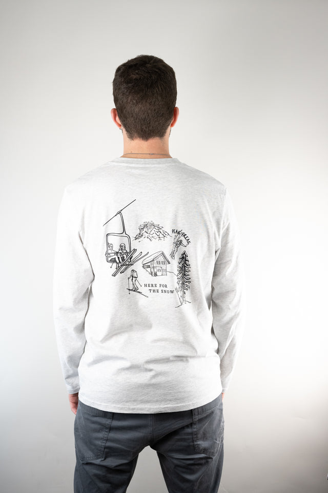 Winter Vibes Longsleeve M&W cool heather grey