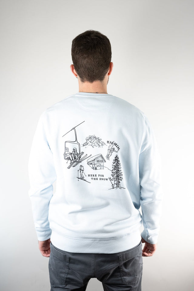 Winter Vibes Sweater M&W ice blue