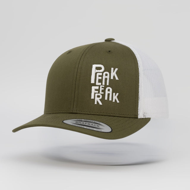 Alpine Vibes Truckercap Mesh khaki white