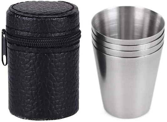 Stainless steel shot cup