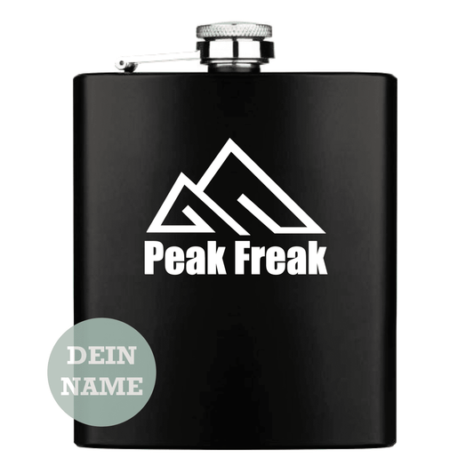 PeakFreak - Hip Flask Black